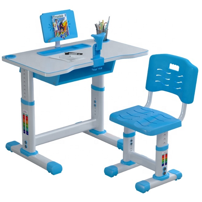 AliGan children's adjustable writing desk multifunctional lifting learning desk and chair combination set primary school desk