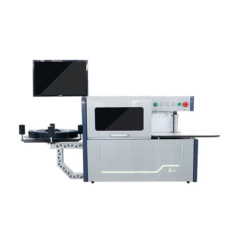 Automatic 3d CNC led Metal Aluminum Stainless Steel Profile Channel Letters Notcher Bender Notching Bending Machines Price