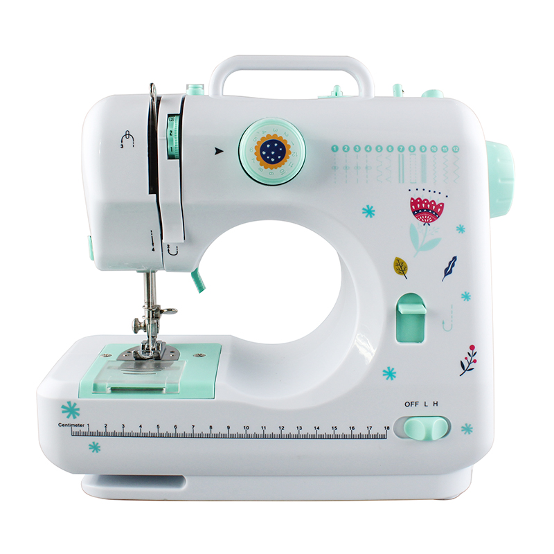 VOF 2021 New Design FHSM-505G Homeuse Multifunction Mini Sewing Machine with 12 Stitches