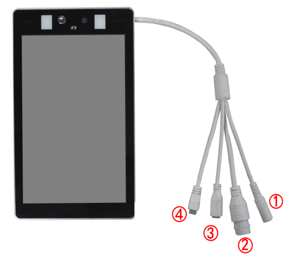face recognition with temperature and detection