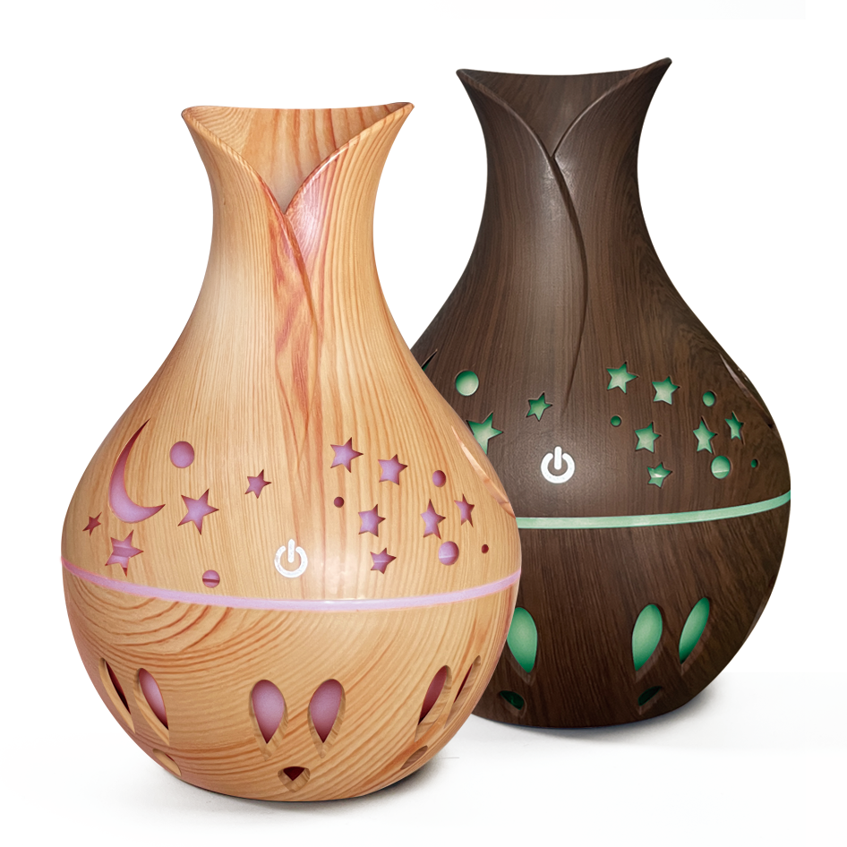 mini essential oil spray aroma portable mist usb home desktop nebulizer hotel air electric wood defus flash humidifier diffuser