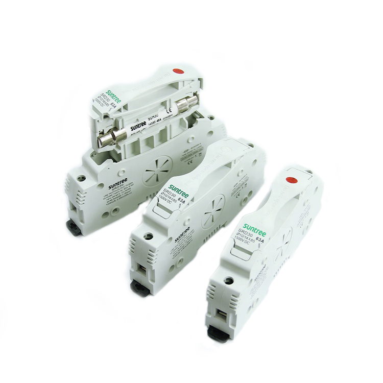 Suntree SRD-30 солнечный PV держатель предохранителя 15A 1500V 1 фазный термальный керамический предохранитель