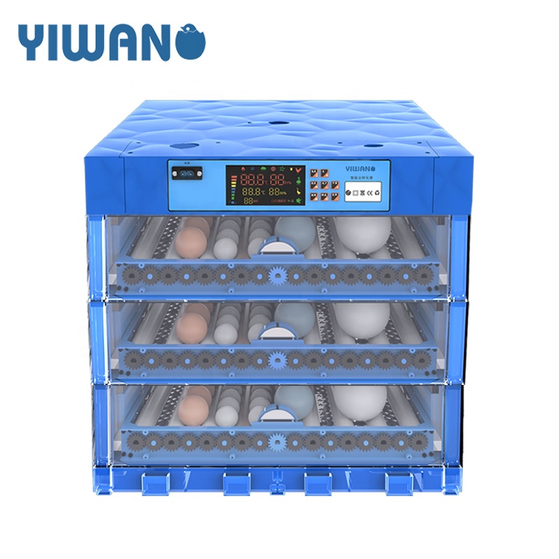 YIWAN, оптовая продажа, автоматический инкубатор для куриных яиц на 64-320 яиц, двойная мощность, 192