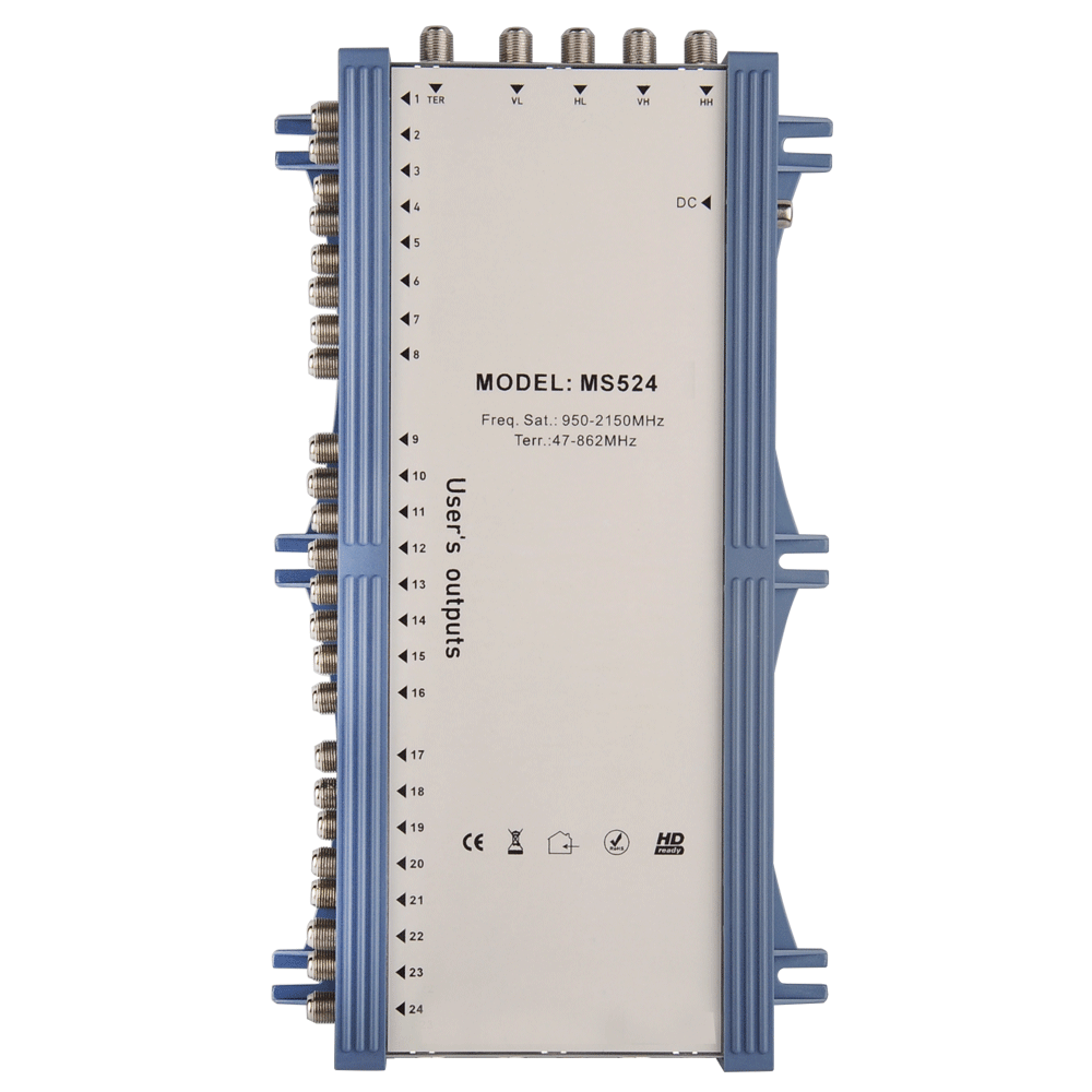 Технология Hejia самый продаваемый Автономный тип 950-2150 МГц 5in 24out multiswitch satellite