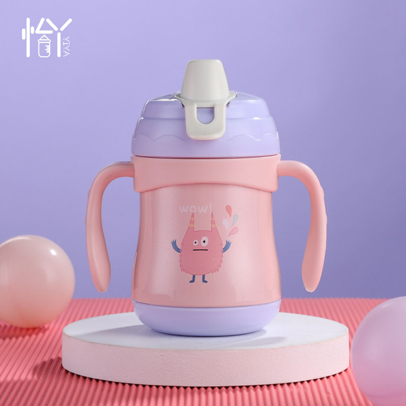 Оптовая продажа, уникальная Милая бутылка для воды из нержавеющей стали, Детская Бутылочка для воды на заказ