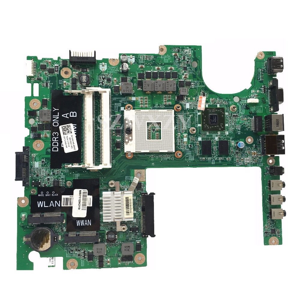 For Dell Studio 1558 Laptop Motherboard HM55 HD5470 1GB Support i7 Processor CN-04DKNR 4DKNR Full Tested