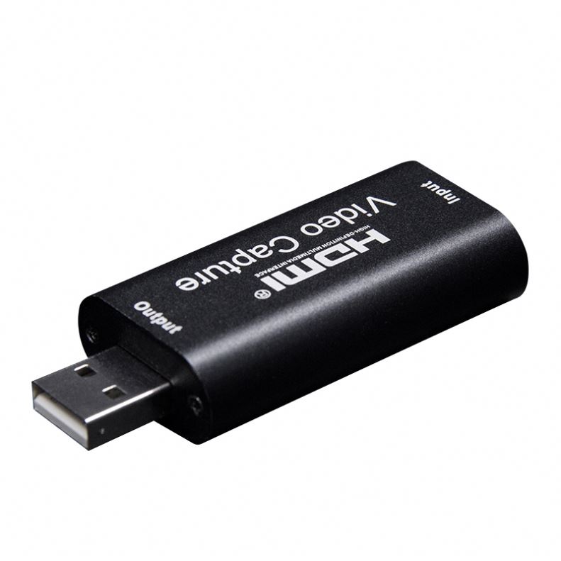Online gaming HD Video capture 3840x2160@30Hz for streaming USB2.0 compatible Window Android MacOS with VLC OBS Amcap