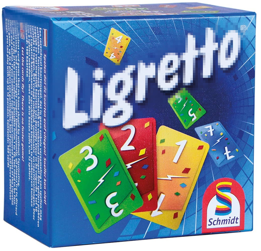 Лидер продаж на Amazon, настольная игра Ligretto, игра для вечеринки