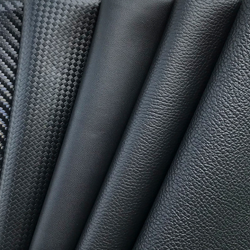 pvc artificial leather embossed texture for car seats, motorcycle seats, chair cushions and other leather products fabric