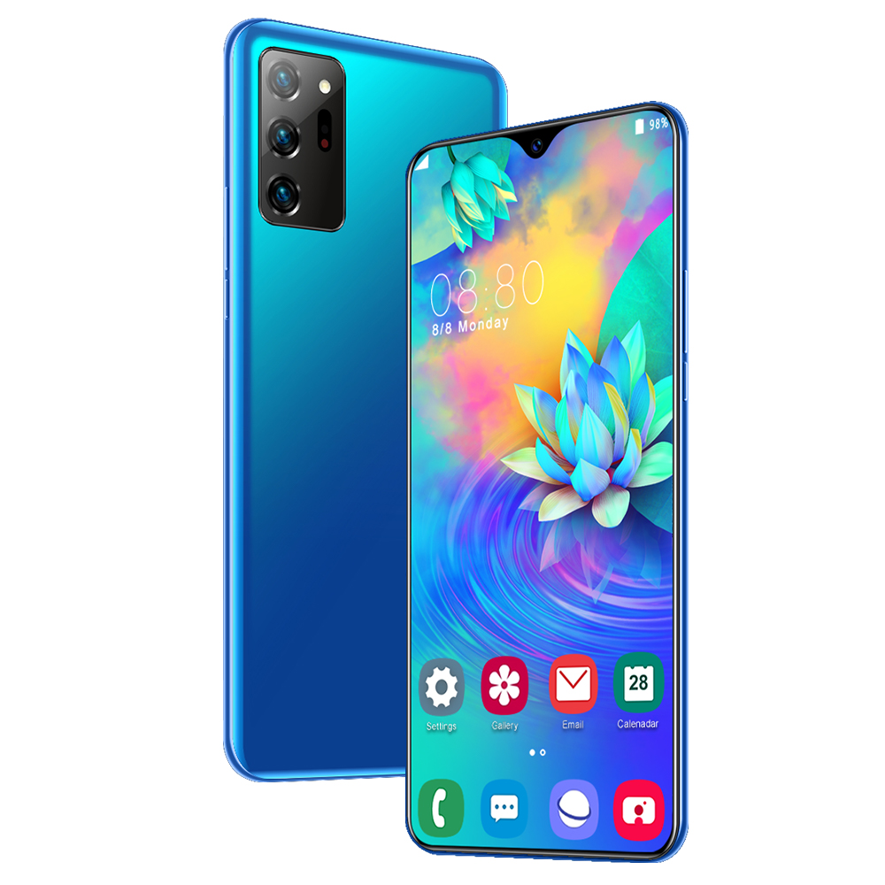 Бесплатная доставка, мобильный смартфон desbloqui Note20, 6,7 дюйма, смартфон Note20, сотовый смартфон, сотовый телефон Note20