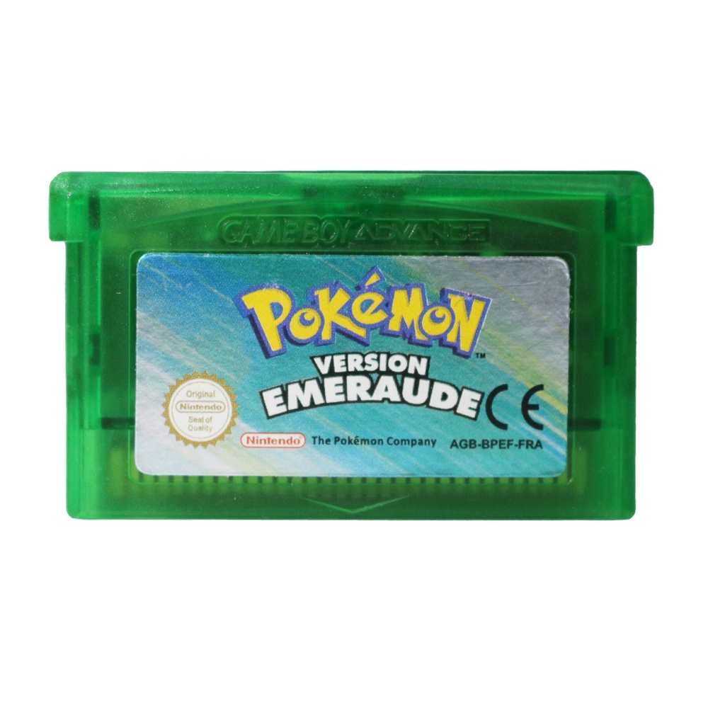 Высококачественный Изумрудный Покемон для игры Nintendo Game Boy Advance Pokemon Game GBA