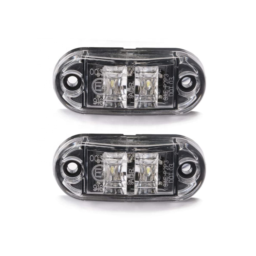 Trailer Truck Led SIGNAL LIGHT with BULLET SAE DOT Waterproof Red OEM Bus side marker LED turn light