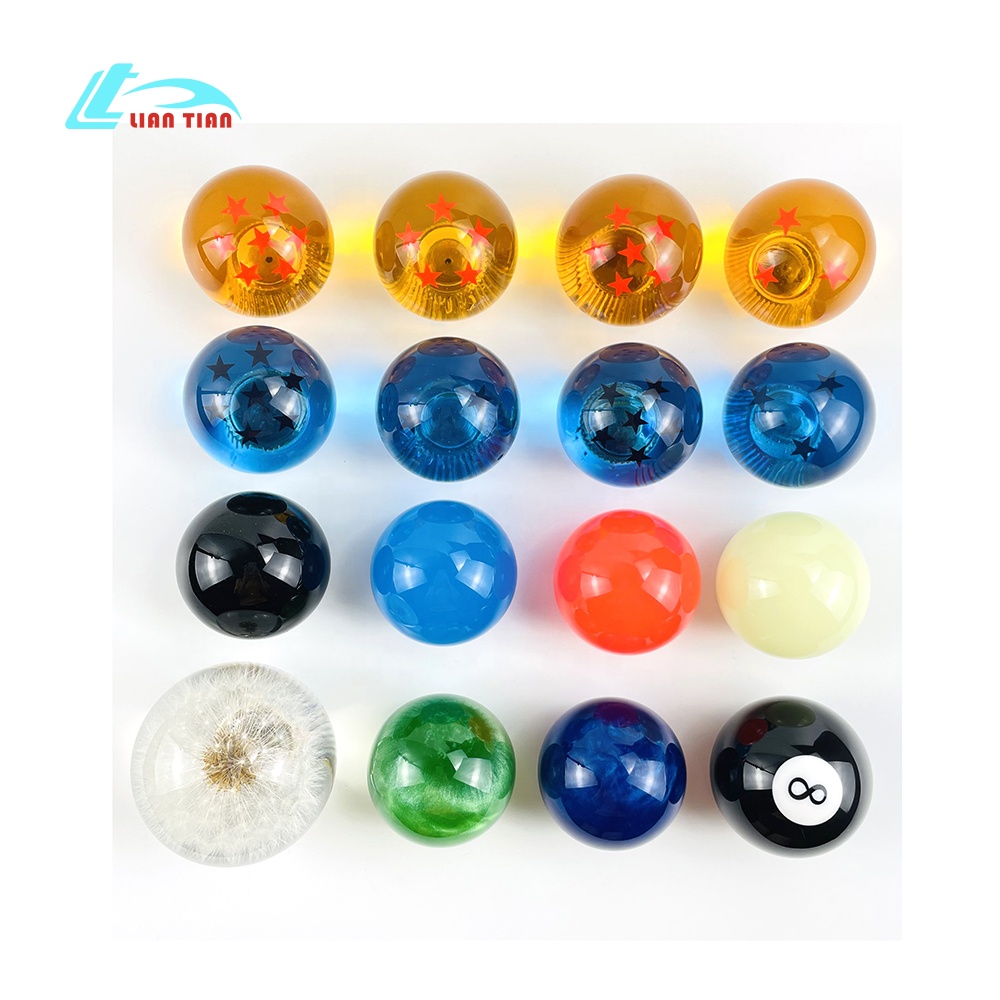 CarParts Billiard Black 8 High Quality Car Gear Position Knob Shift Knob Cover