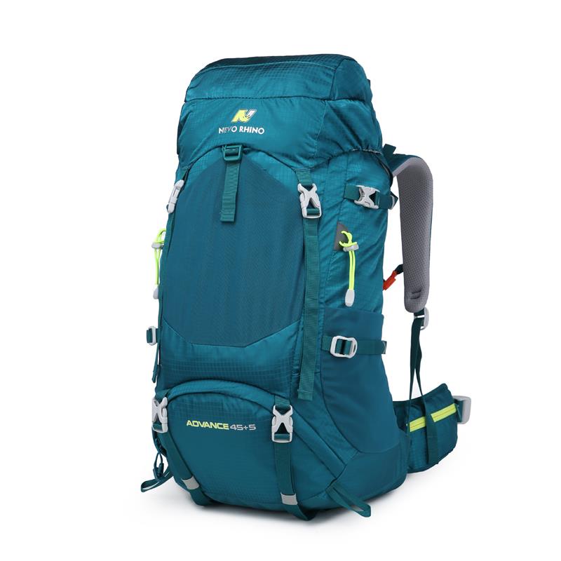 New quality nylon 45L large capacity water repellent mountaineering bag outdoor equipment sports backpack