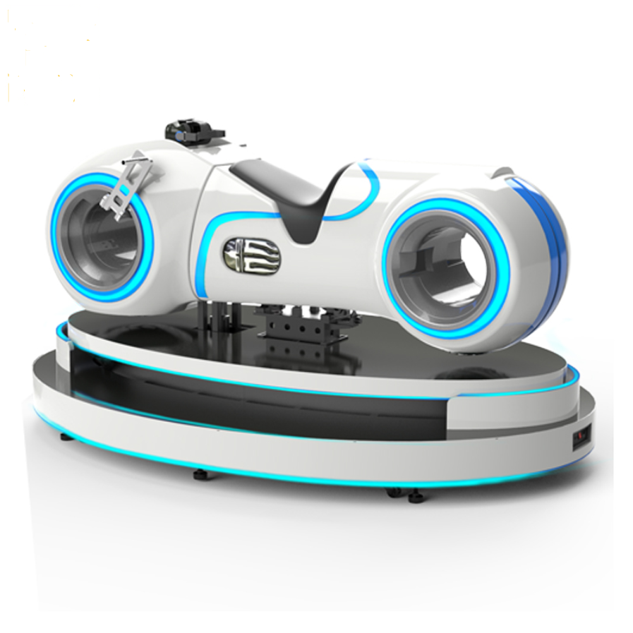 Tron Виртуальная реальность гоночный мотоцикл 9D VR симулятор игровой автомат 1 игрок моторный автомобиль на продажу