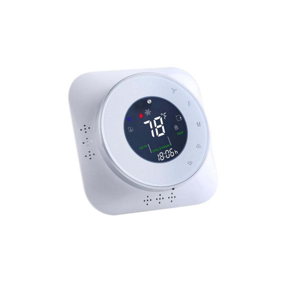 Smart Wifi Heat Pump Thermostat 24vac Programmable Temperature Controller Room Temperature Tuya/smart Life App Alexa Google Home