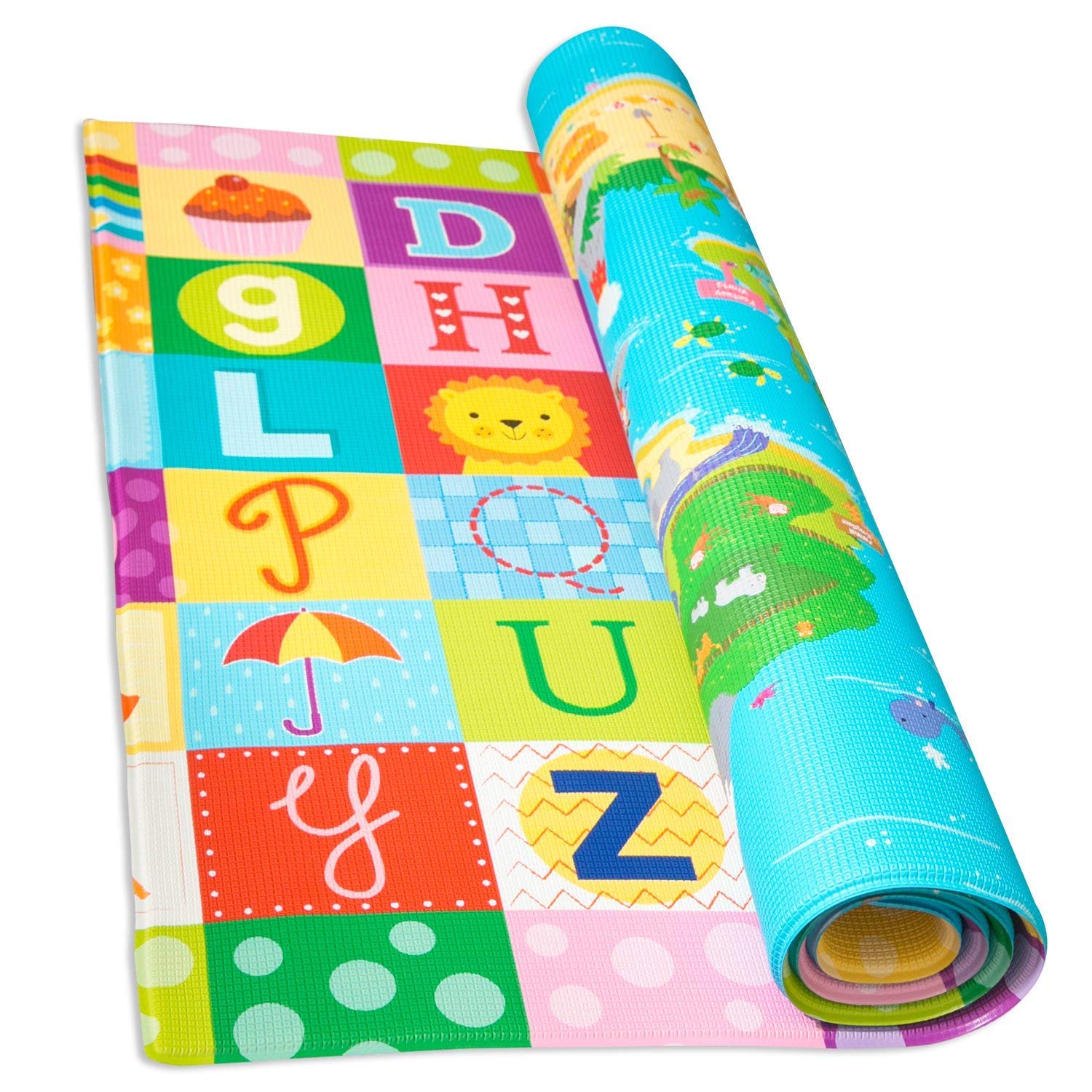 High Quality Waterproof  Easy to Clean Large Durable & Non-Toxic Soft TPU Play Mat