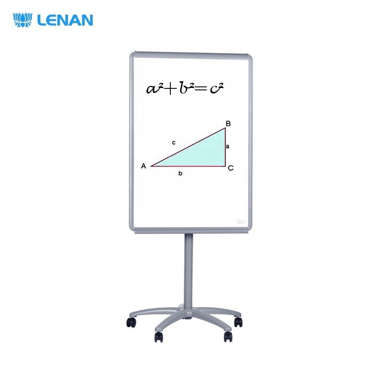 Office school supplies magnetic mobile whiteboard dry erase board flip chart board with stand price