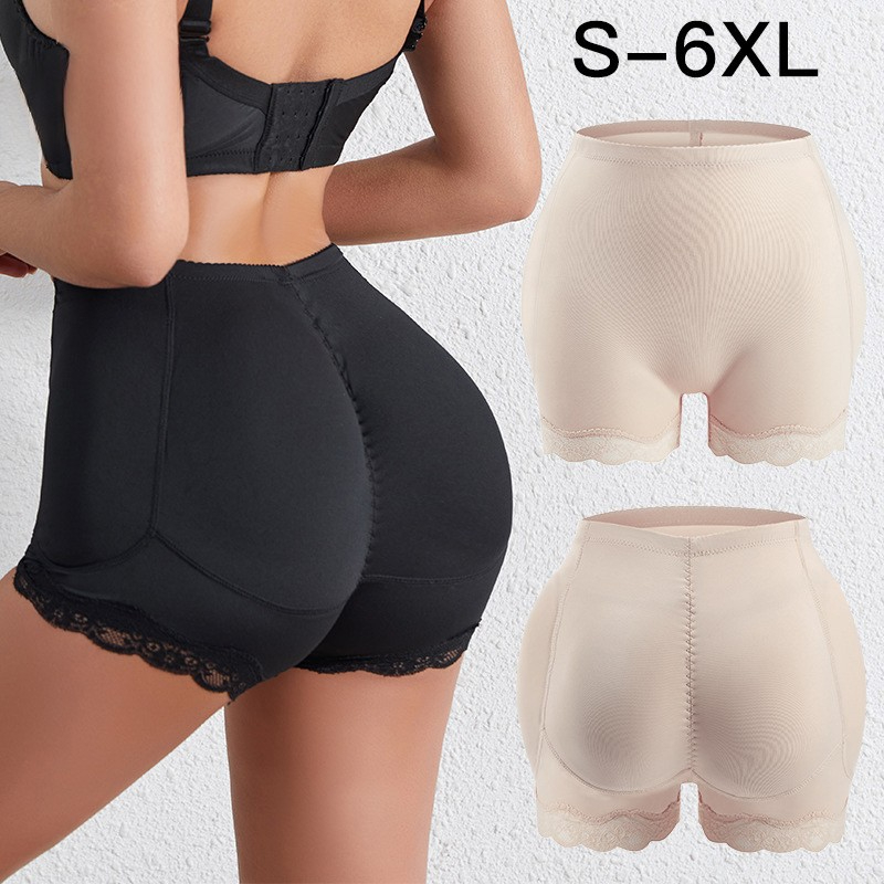 Padded Butt lifter Corrective Underwear Body Shaper Trimmer Waist Trainer Women Hip Push Up Shapewear Panties