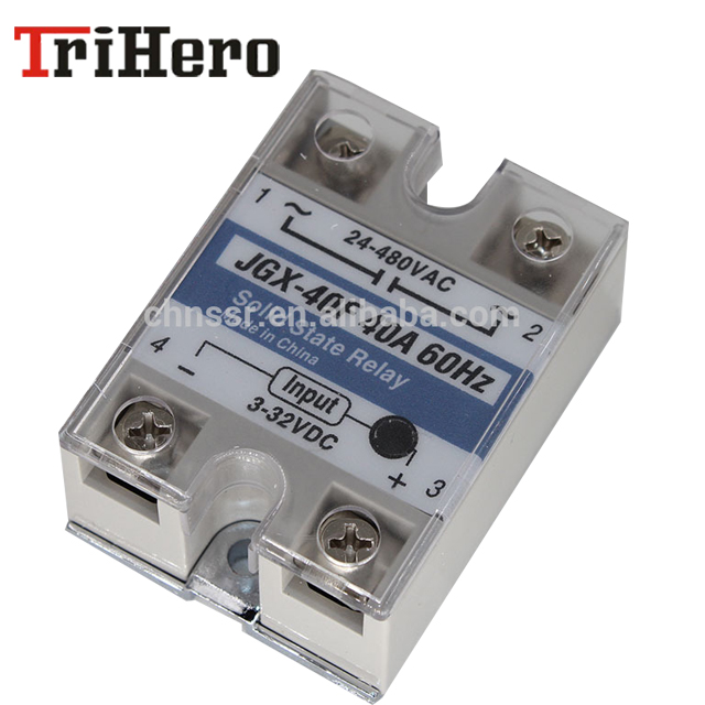 JGX-40F SSR 40DA твердотельное реле, твердотельное реле однофазного постоянного тока в AC SSR 40A