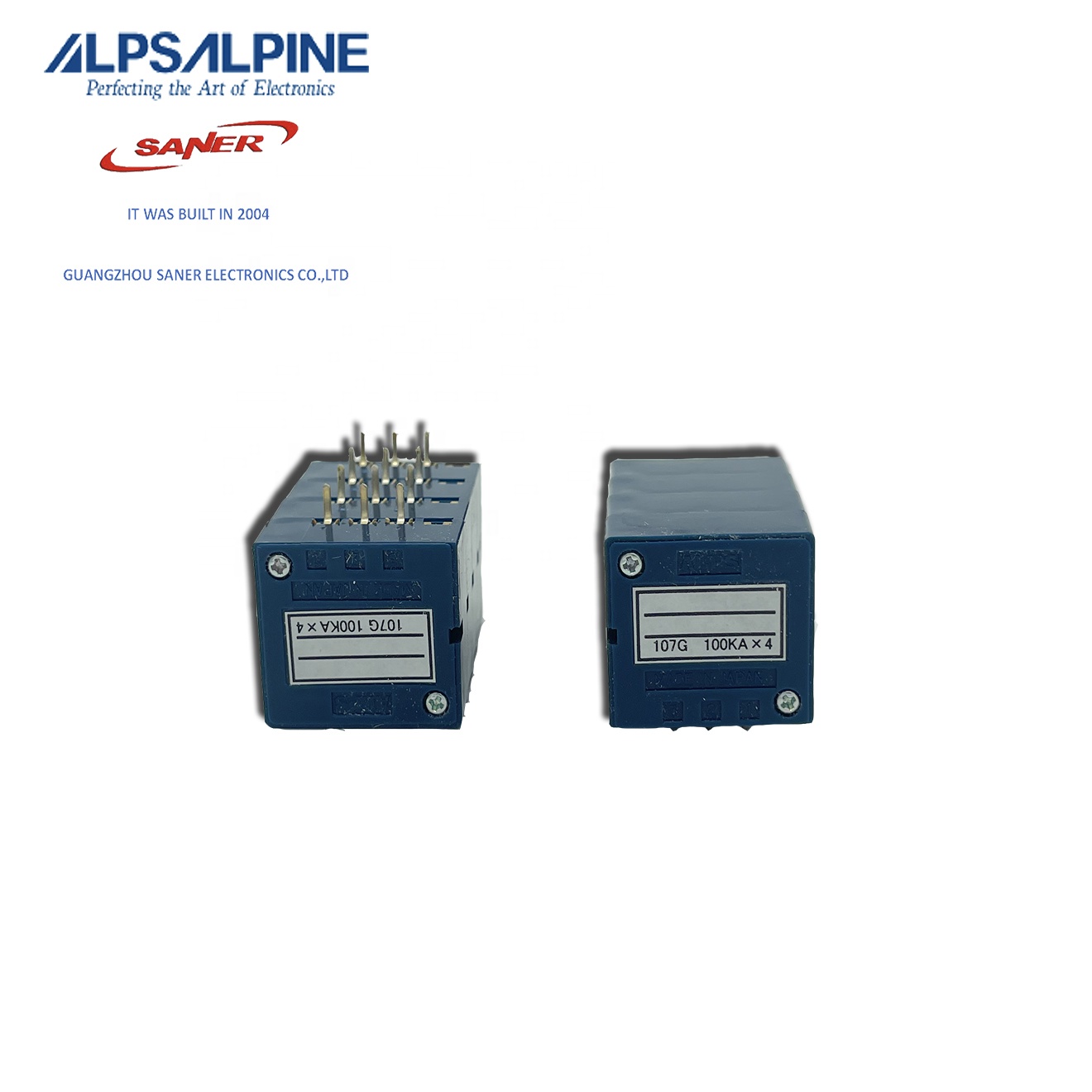 ALPS RK27114A0A10 100K, сделано в Японии, поворотный потенциометр fader