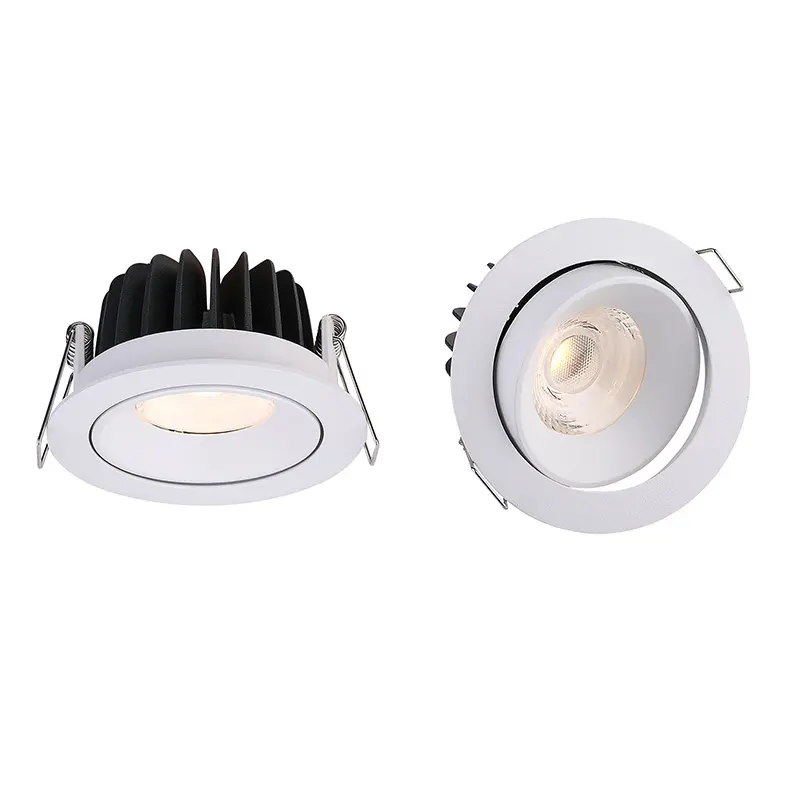 Adjustable 0-10V Dali Dimmable Spot Light Triac Dimming 5 W Lighting 7W Led Cob Recessed Ceiling Downlights Embedded Spotlights