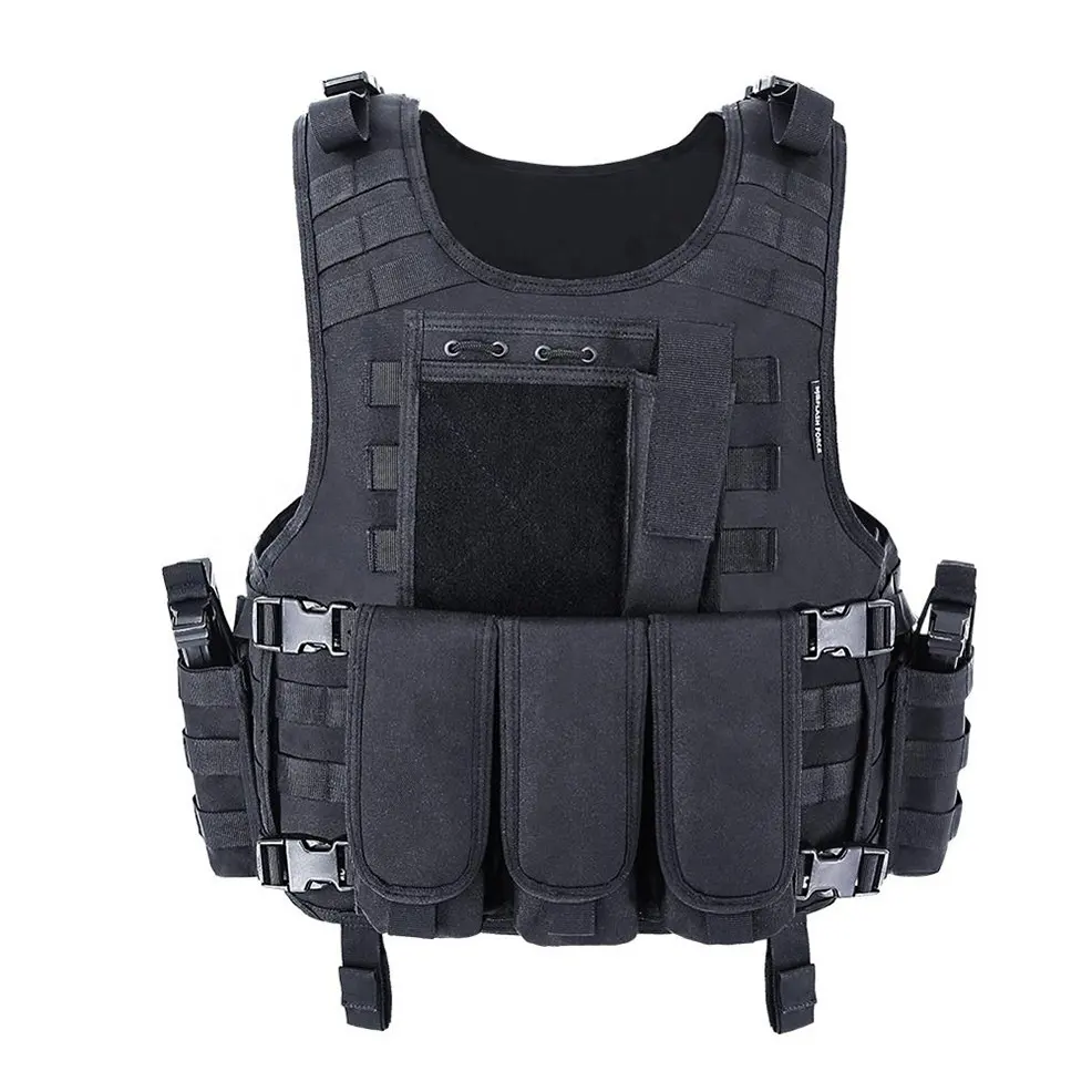 Doublesafe custom fashion military gear black hunting shooting cover ballistic tactical vest, chalecos tactico antibalas