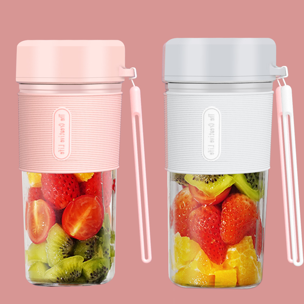 Use Mini Home Usb 6 Blades Juicer Rechargeable Portable Blender Fruit Juice Blender