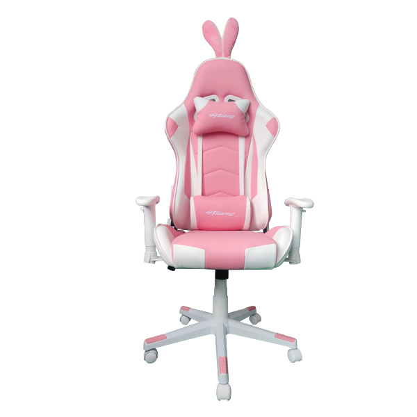 wholesale cheapest pink bunny gaming chair leather gaming chair comfortable cute ergonomic chair for girls gamer