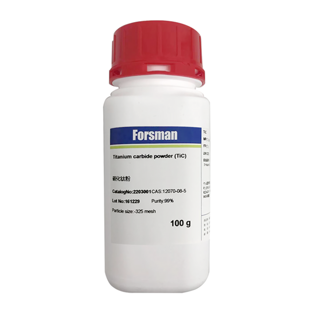 Порошок из карбида титана крестики-325 сетка 99% CAS 12070-08-5