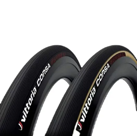 Графин 2,0 700x25 Black Tan 320 TPI шина для шоссейного велосипеда Vittoria Corsa G +