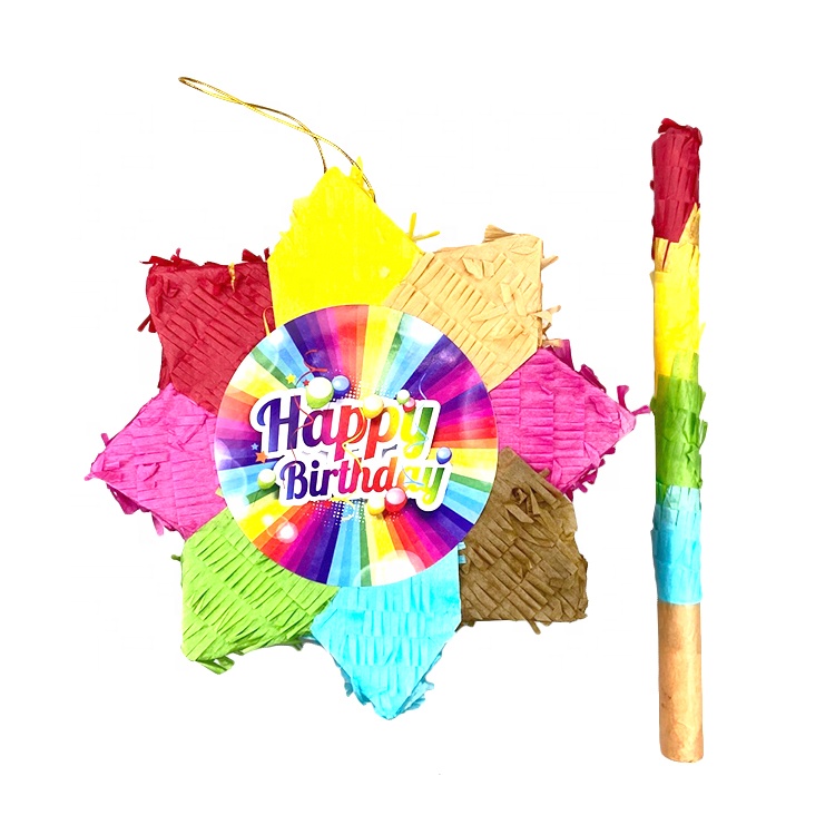 Праздничная дешевая оптовая продажа индивидуальных игрушек Дизайн DIY Pinata на день рождения