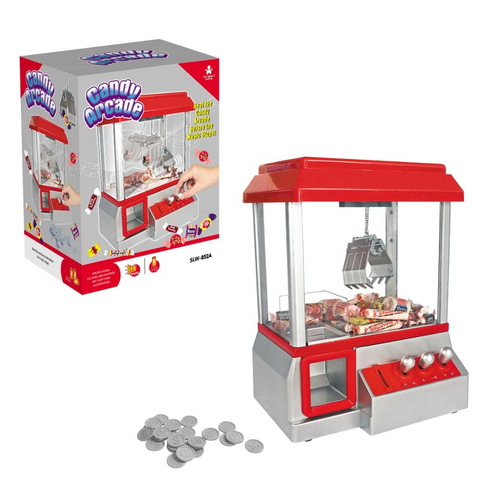 B/O candy grabber игрушка с музыкой настольные игры мини Игральный Автомат Игрушка