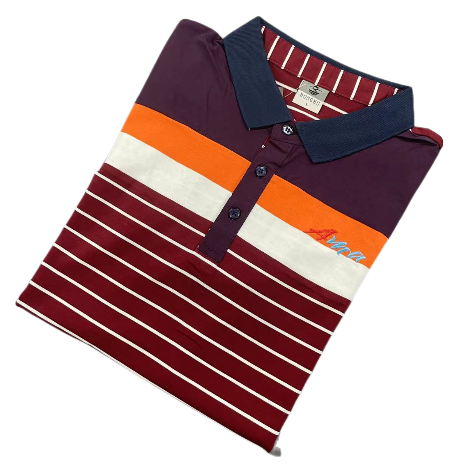Одежда из запаса остатков перерасхода фирменной kemeja polo laki-laki stock одежда мужская рубашка Поло хлопок