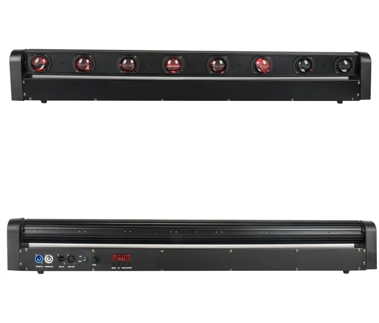 Клубный DJ DMX свет 8x12 Вт 4 в 1 RGBW Бар луч 8 глаз светодиодный движущийся луч