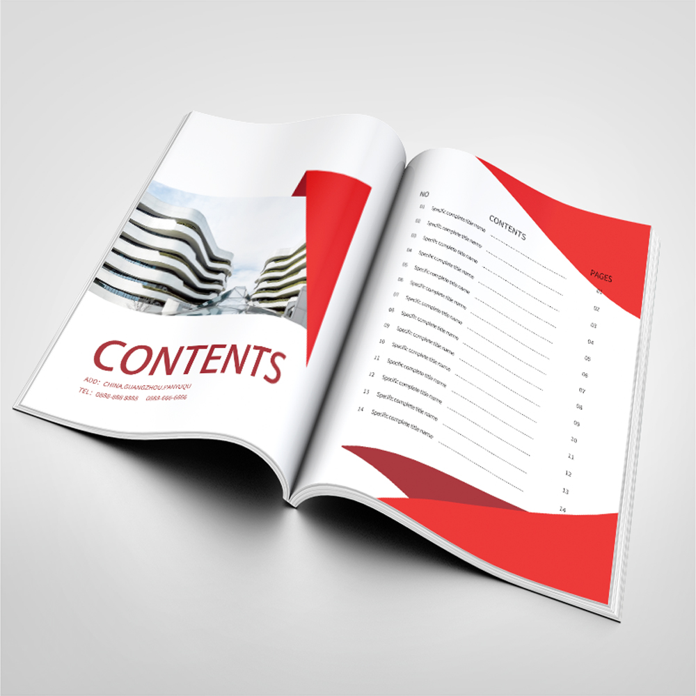 Cheap Services Flip Book Service Hardcover Book Printing Decoration Book Printing