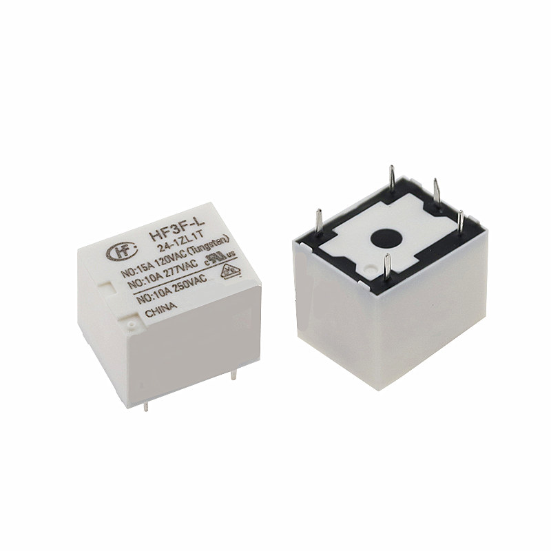 Single coil magnetic hold relay HF3F-L 5-1ZLT HF3F-L 12-1ZLT HF3F-L 24-1ZLT HF3F-L-24ZLT HF3F L 24 1ZLT 10A 4PIN
