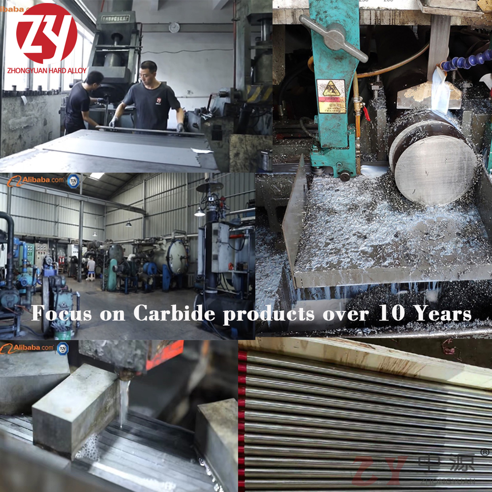 ZF10A YG8H YW2 Tungsten Carbide Strips customized Polish Plate