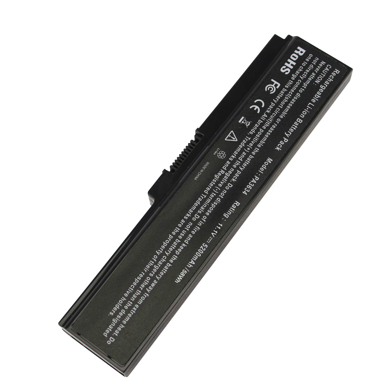 Аккумулятор для ноутбука Toshiba Satellite L645 L655 L700 L730 L750 L755 PA3817U-1BRS PA3634U, 11,1 В, 5200 мАч, аккумуляторная батарея