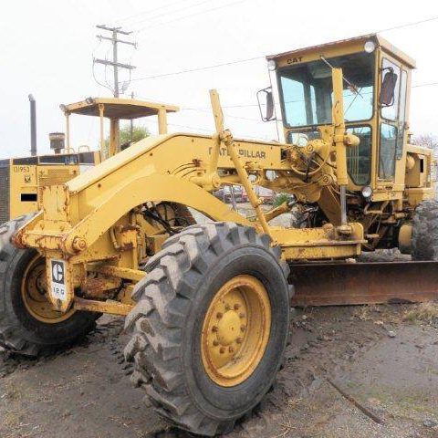 Б/у Автогрейдеры старой модели CAT, 14 г/12 г, 120 г, 140 г, 120 ч, 140 ч, автогрейдер