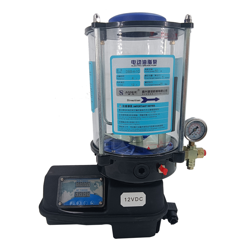 Connectable to PLC number DBS-4-1C-12/24V lubrication power pump of Mechanical lubrication