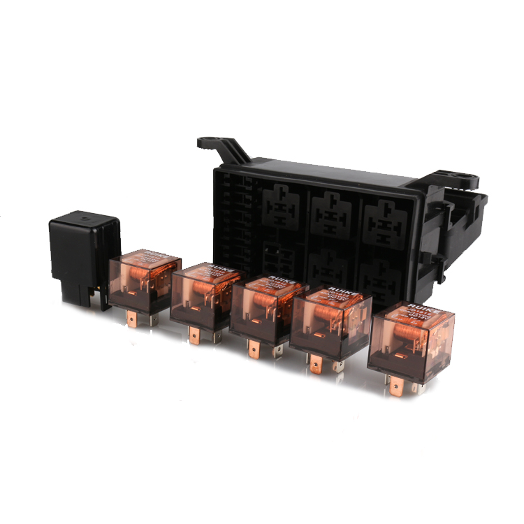 CNKF пользовательские продукты Универсальный пластик 12V 40A в сборе автомобильный разъем релейная коробка