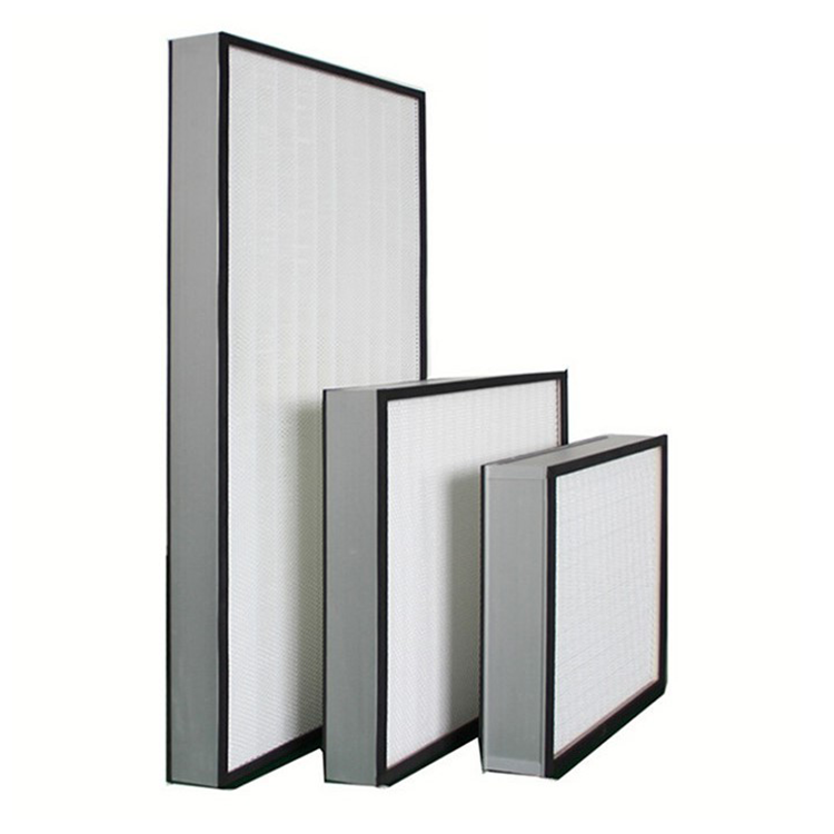 CE Standard H13 H14 Mini Pleat HEPA Filter