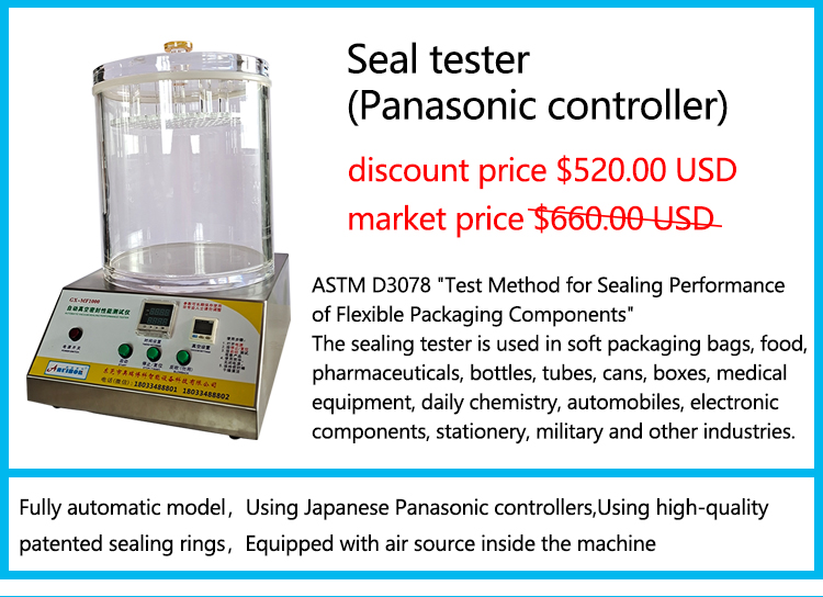 Seal Integrity Testing Equipment/Packaging Leak Tester/High Quality Air Tester Power Electronic