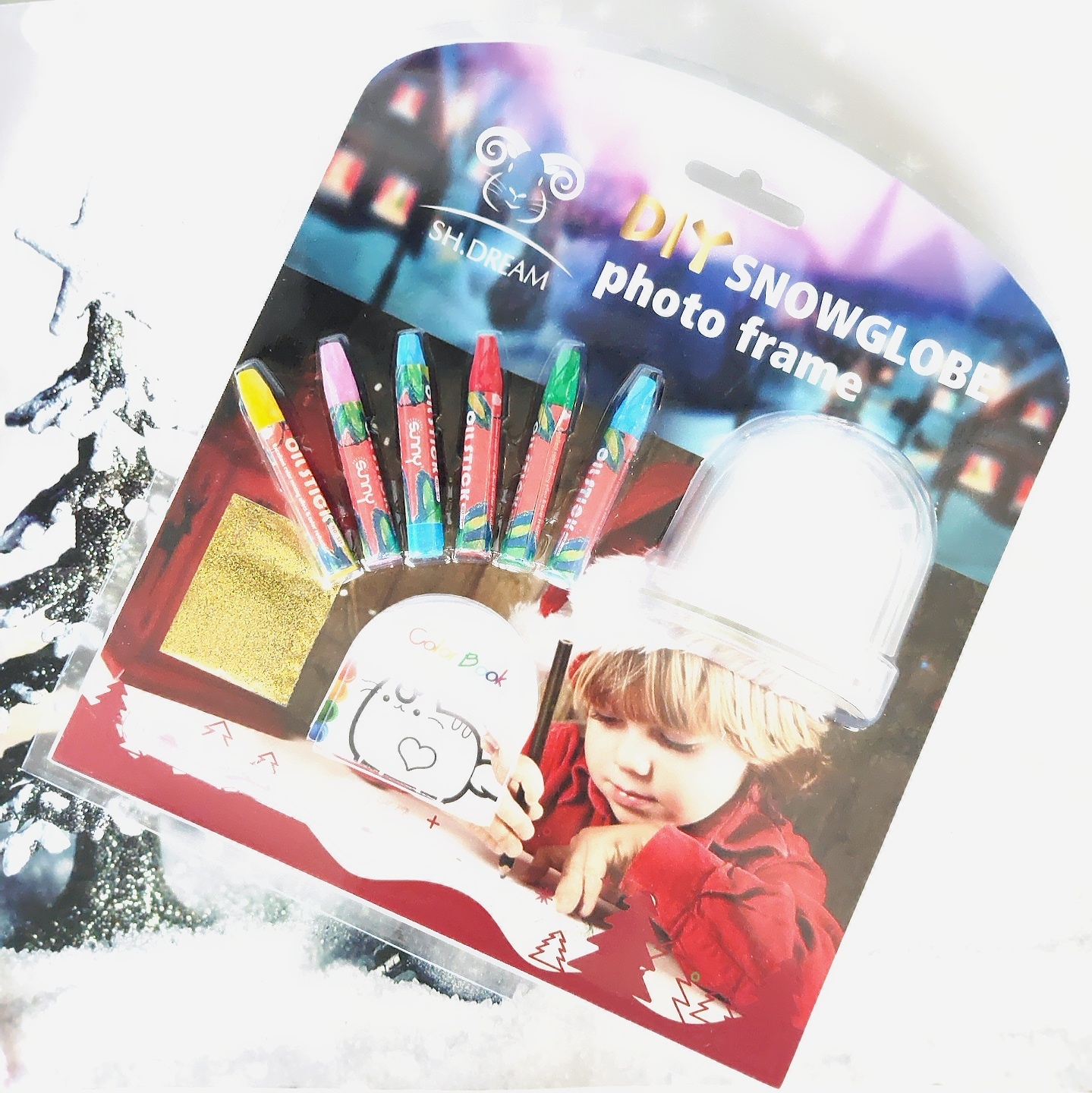 Wholesale Diy Snow Globe Kits Drawing Painting Education Toys For Adults And Kids snow globe custom made suppliers