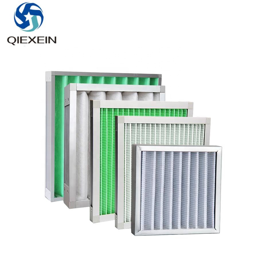 Electrostatic Cotton Primary Efficiency Pleated Filter Return Vent Air Filter For HVAC System Customized Sizes Types