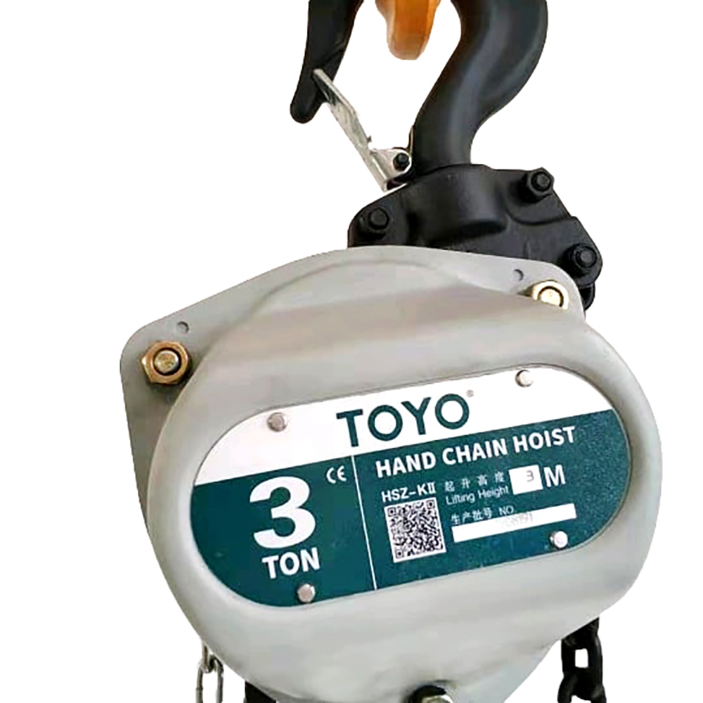 Ручной блок шкива цепи TOYO, 1 тонна, 2 тонны, 3 тонны, заводская цена