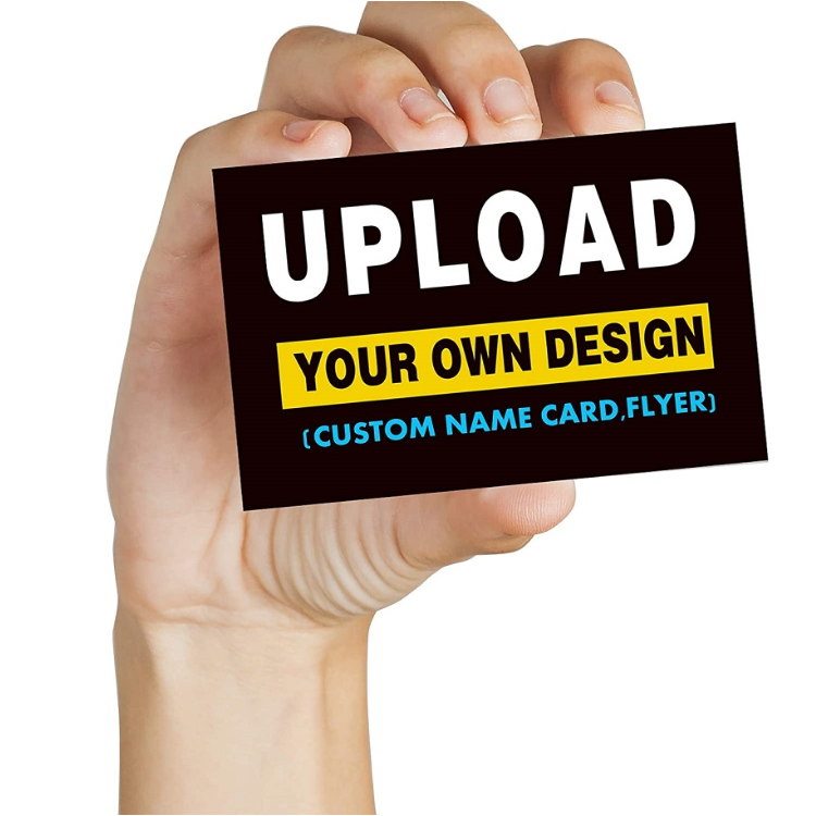 Luxury Shinny High quality Gold Foil Edge Custom Own Logo Printing Factory Price Business Card