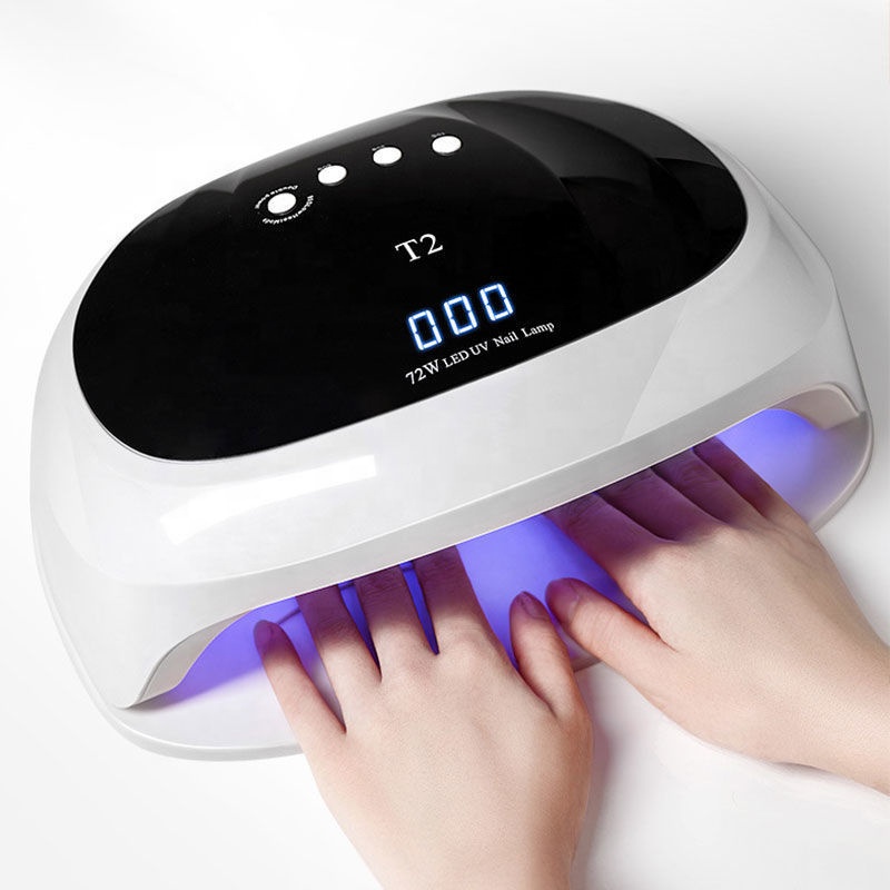 Лампа для маникюра Aokitec T2 72 Вт для сушки гель-лака для ногтей