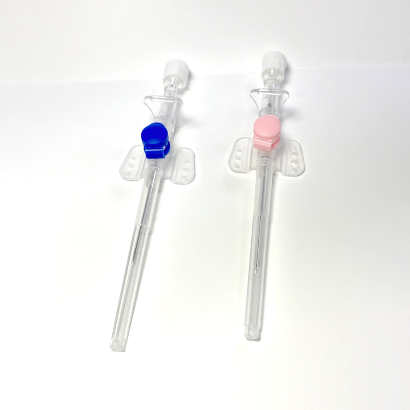 Medical Clinic Intravenous Catheter IV Cannula With Injection Port With Wings